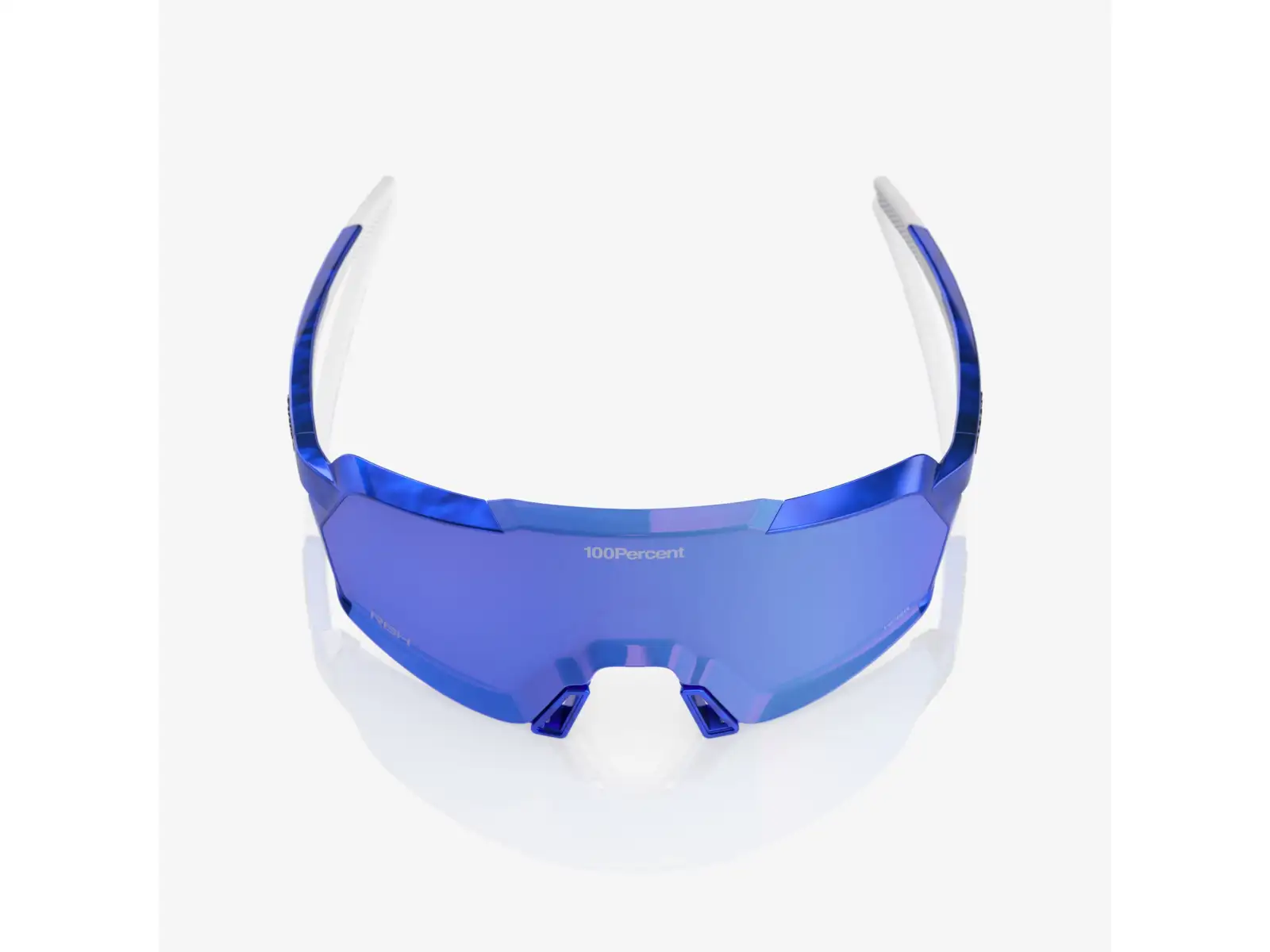 100% Korbin RBH brýle Gloss Blue Holographic/HiPER Royal Blue Mirror Lens