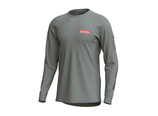Troy Lee Designs Ruckus Ride Tee pánský dres dlouhý rukáv Custom Paint Mid Gray