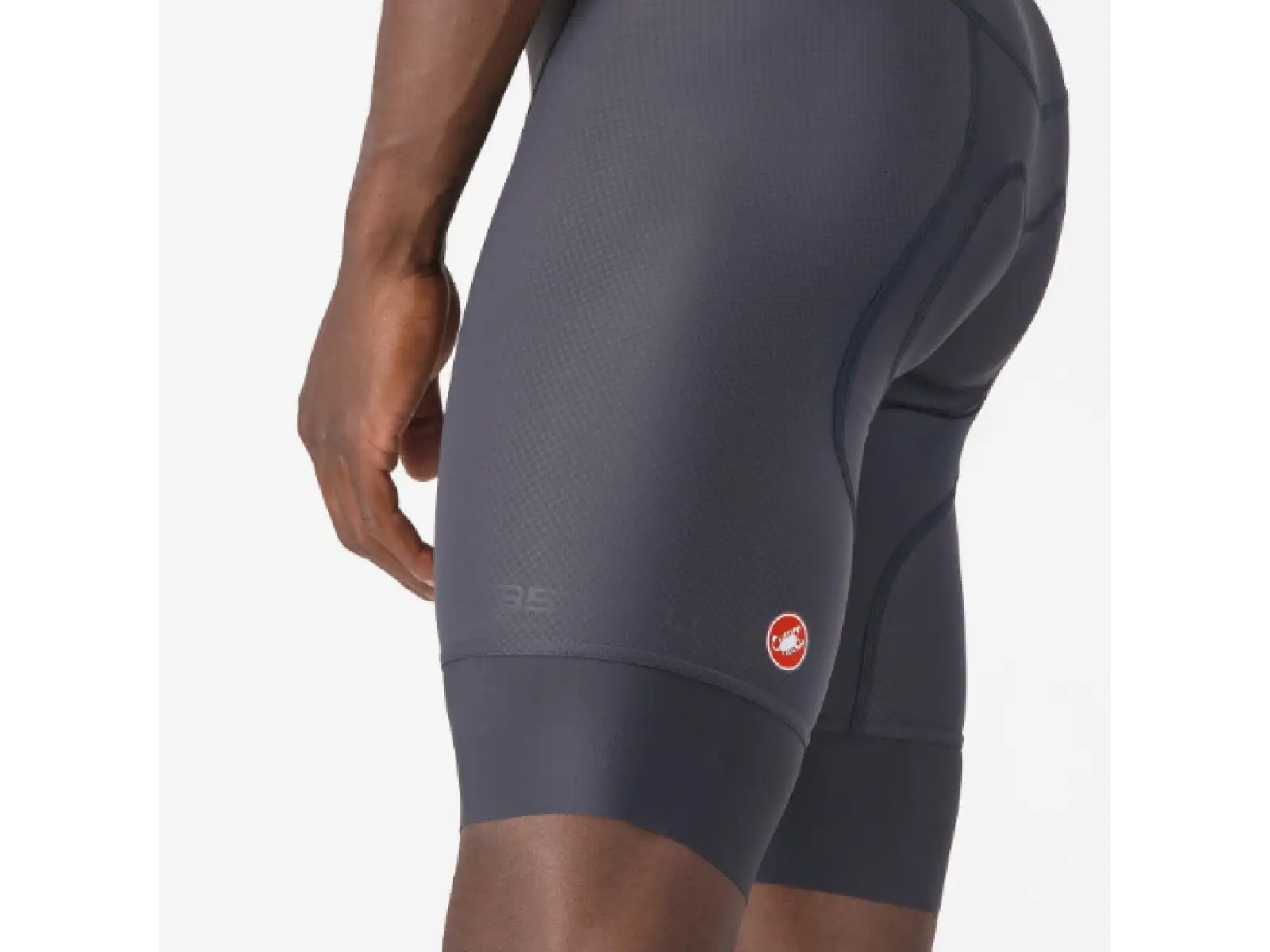 Castelli Competizione 2 pánské kalhoty s laclem Dark Gray
