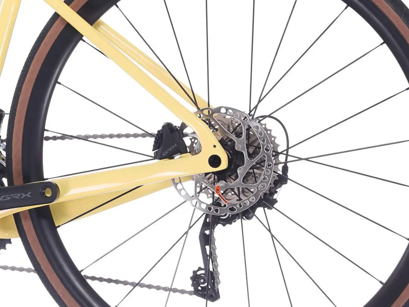 Rock Machine Lukk CR 60 gravel kolo Gloss Sulfur Yellow