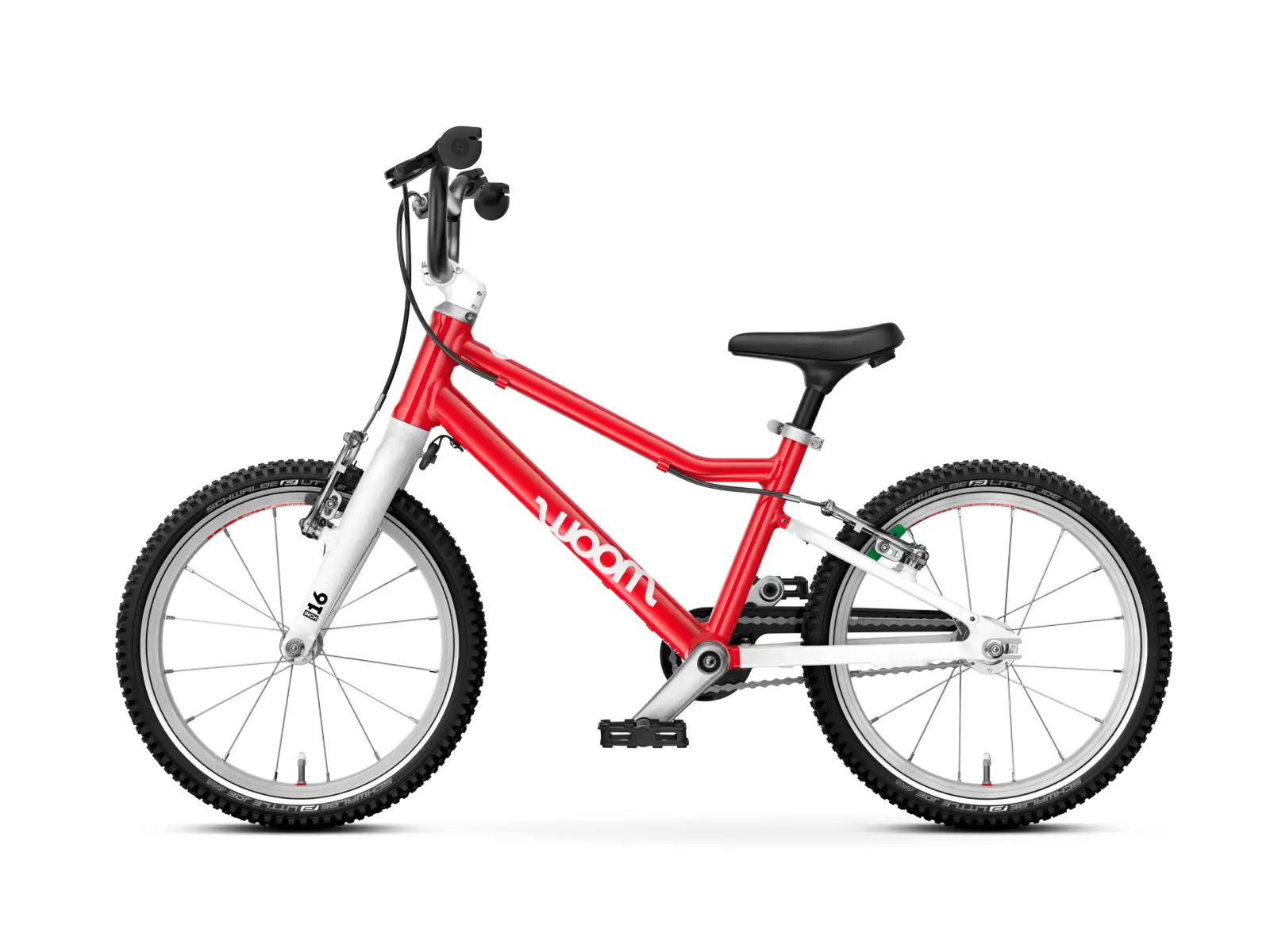 Woom GO 3 Red 16 dětské kolo