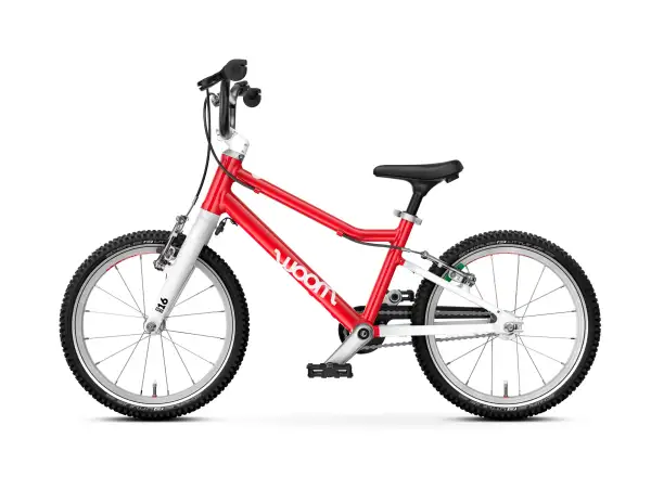 Woom GO 3 Red 16 dětské kolo
