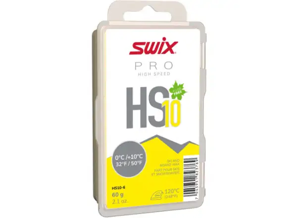 Swix HS10-6 High Speed skluzný vosk 60g