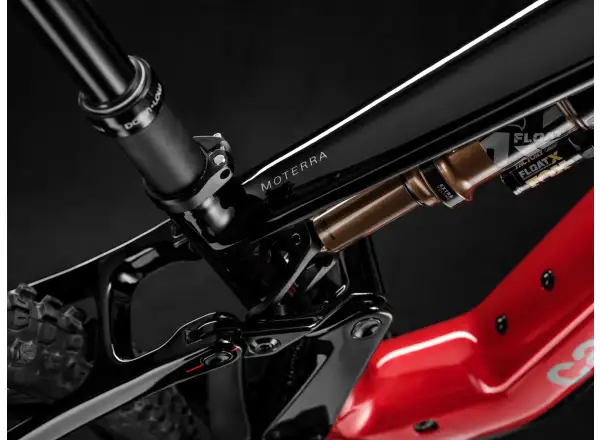 Cannondale Moterra Carbon 1 celoodpružené elektrokolo Metallic Red