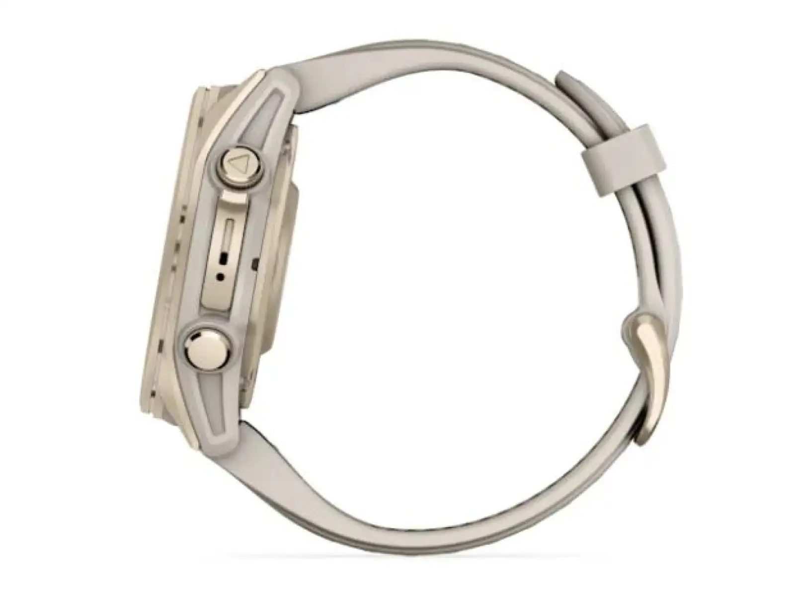 Garmin fenix 8 - 43 mm AMOLED Sapphire chytré hodinky Soft Gold Fog grey