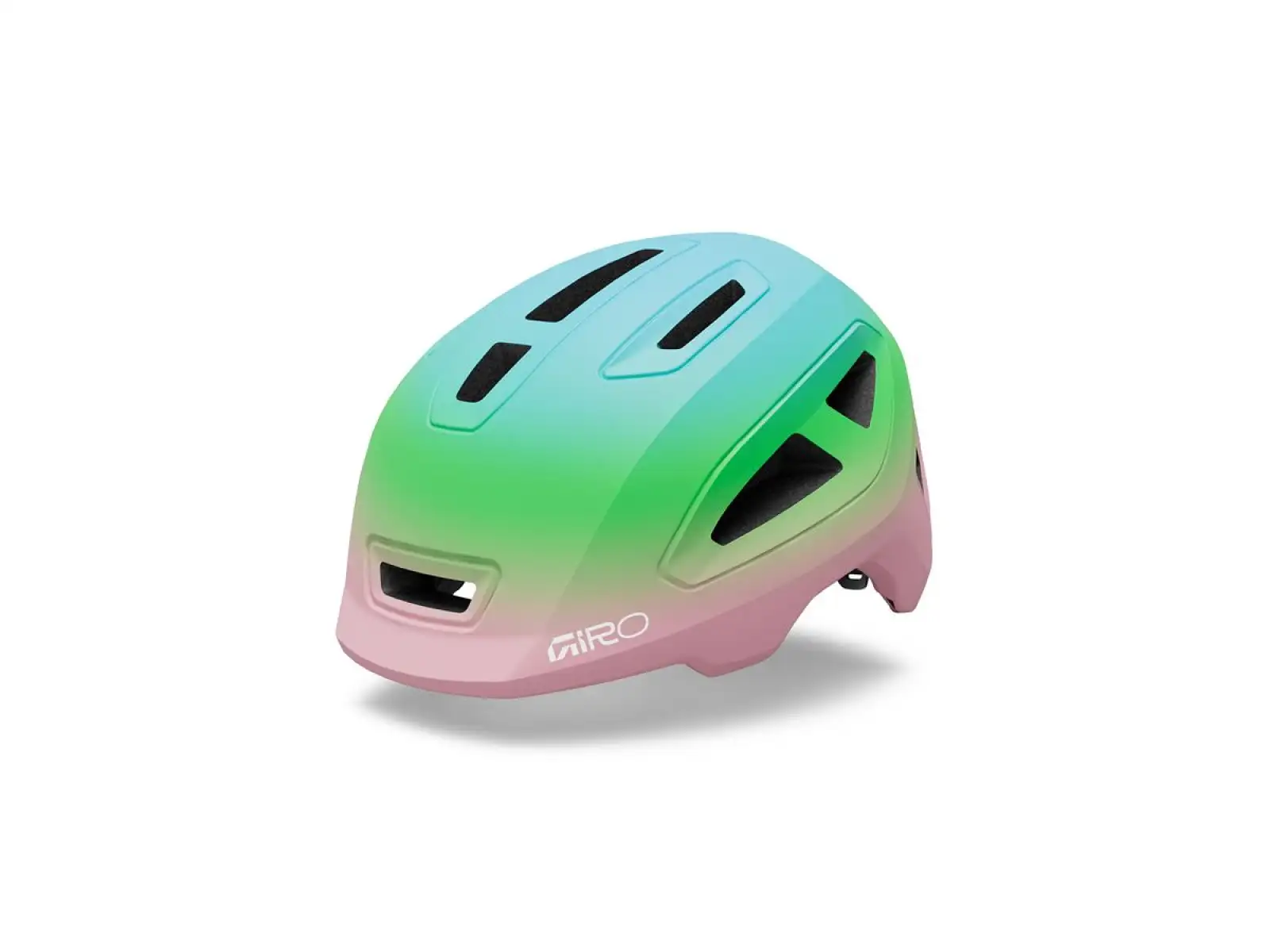 Giro Scamp II dětská přilba Mat Light Pink/Green Fade