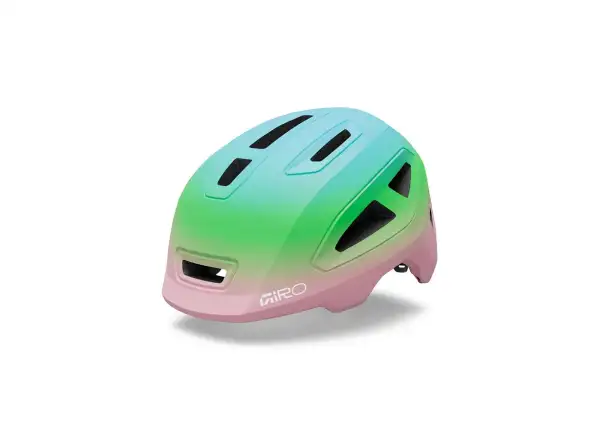 Giro Scamp II dětská přilba Mat Light Pink/Green Fade