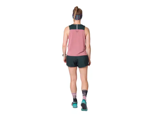 Dynafit Sky Crop Top dámské triko bez rukávů Mokarosa