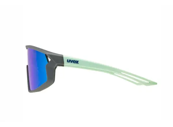Uvex Skyryse JR. dětské brýle Grey/Green Matt/Mirror Blue