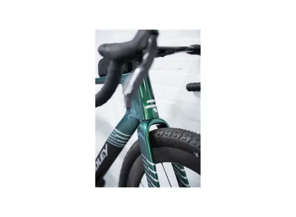 Ridley KANZO Fast 2.0 Force XPLR gravel kolo Stellar Green/UD Carbon/Silver