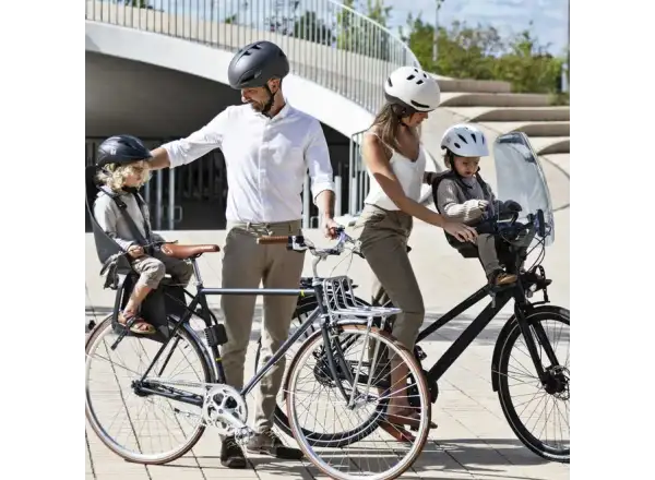 Urban Iki Ta-ke přední sedačka s MTB/ATB adaptérem Bincho Black/Kurumi Brown