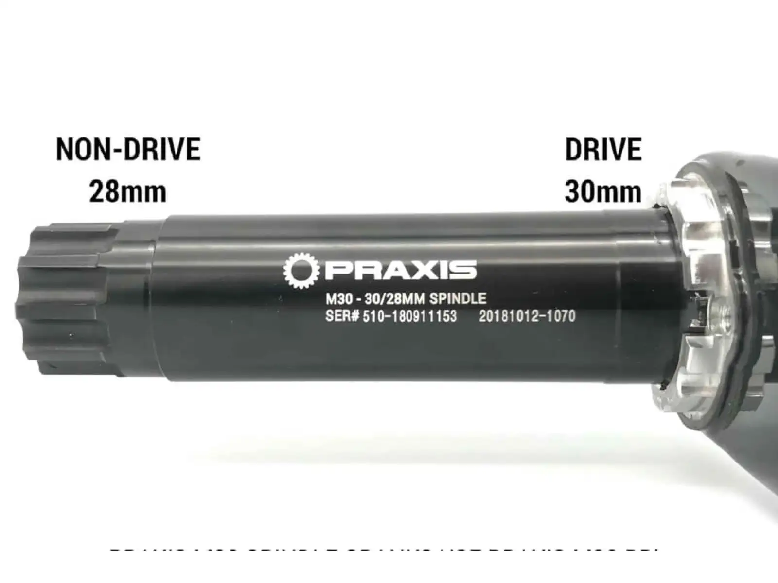 Praxis Works Zayante Carbon silniční kliky bez převodníku 175 mm