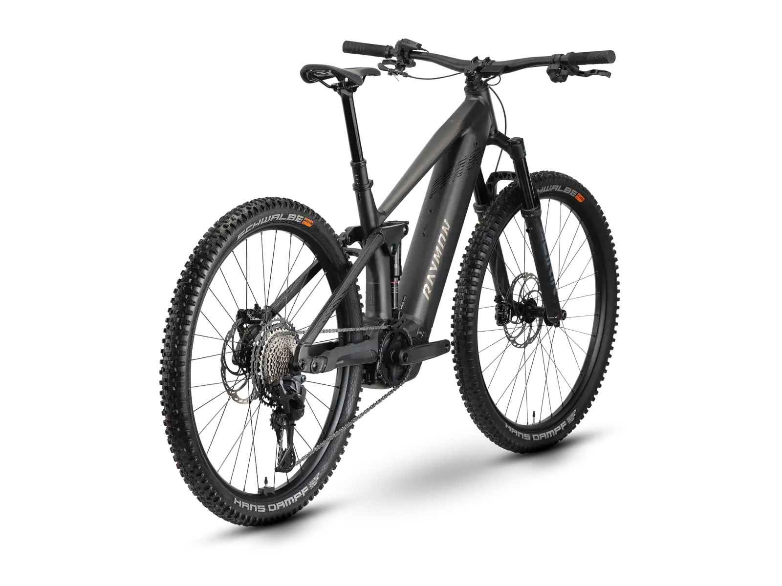 Raymon Korak Ultra micablack/chrome celoodpružené elektrokolo