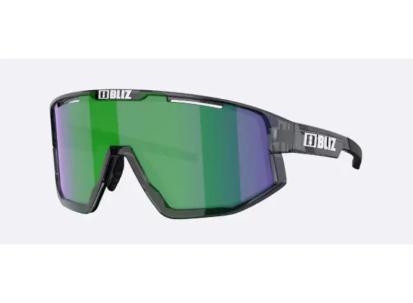 Bliz Fusion Small sluneční brýle Crystal Black/Brown Green Multi