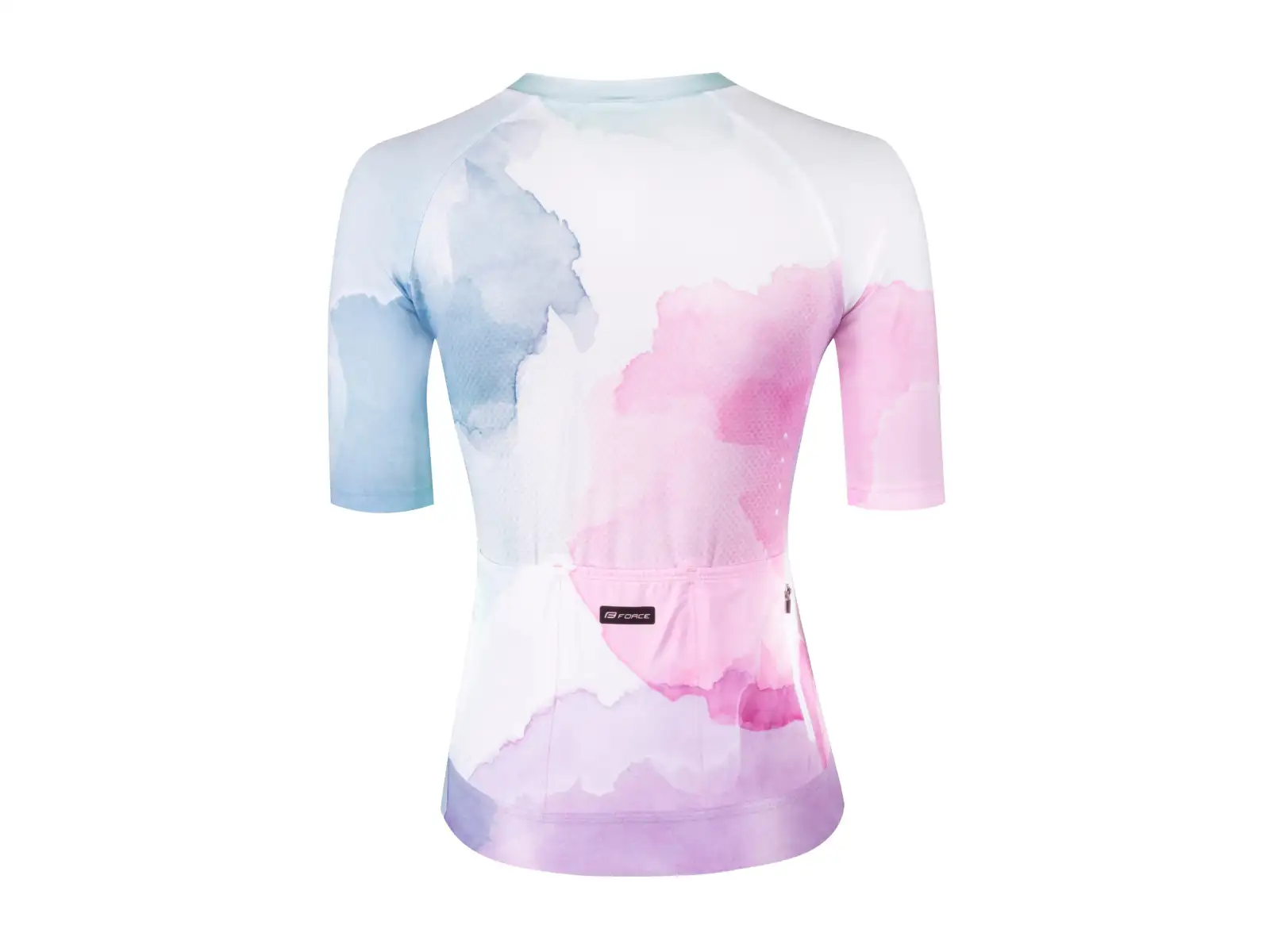 Force Splash Lady dámský dres krátký rukáv růžová/modrá