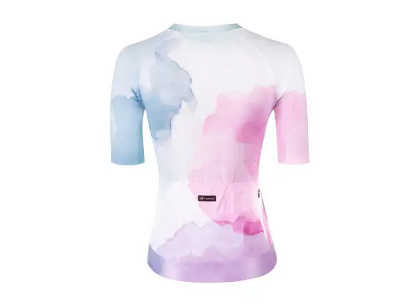 Force Splash Lady dámský dres krátký rukáv růžová/modrá