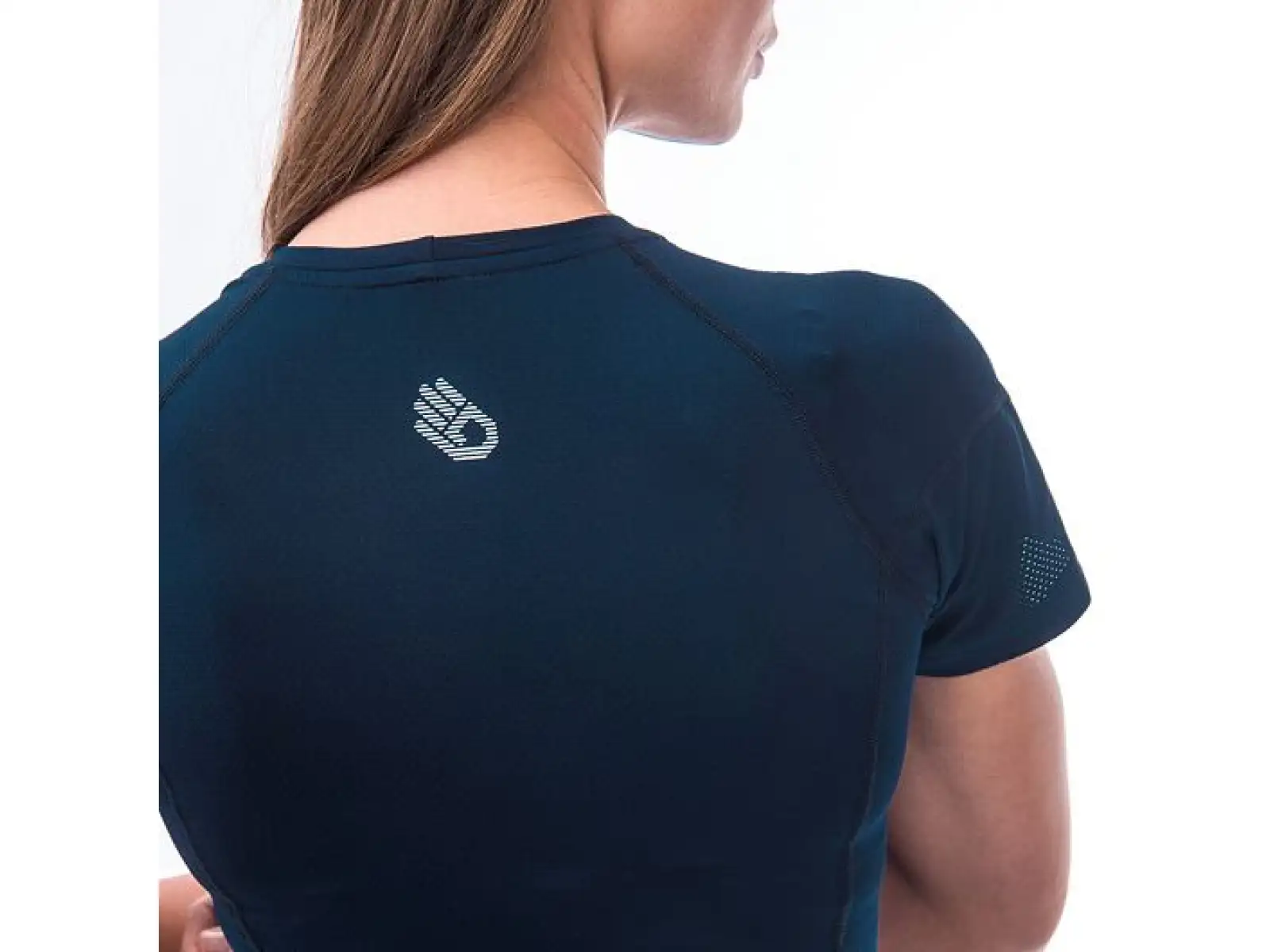 Sensor Coolmax Tech dámské triko krátký rukáv Deep Blue