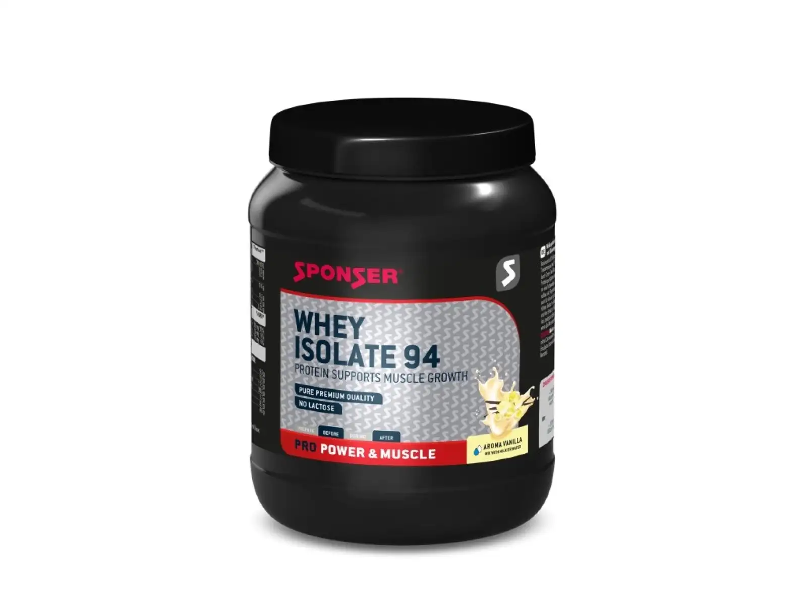 Sponser Whey Isolate 94 syrovátkový izolát 850 g
