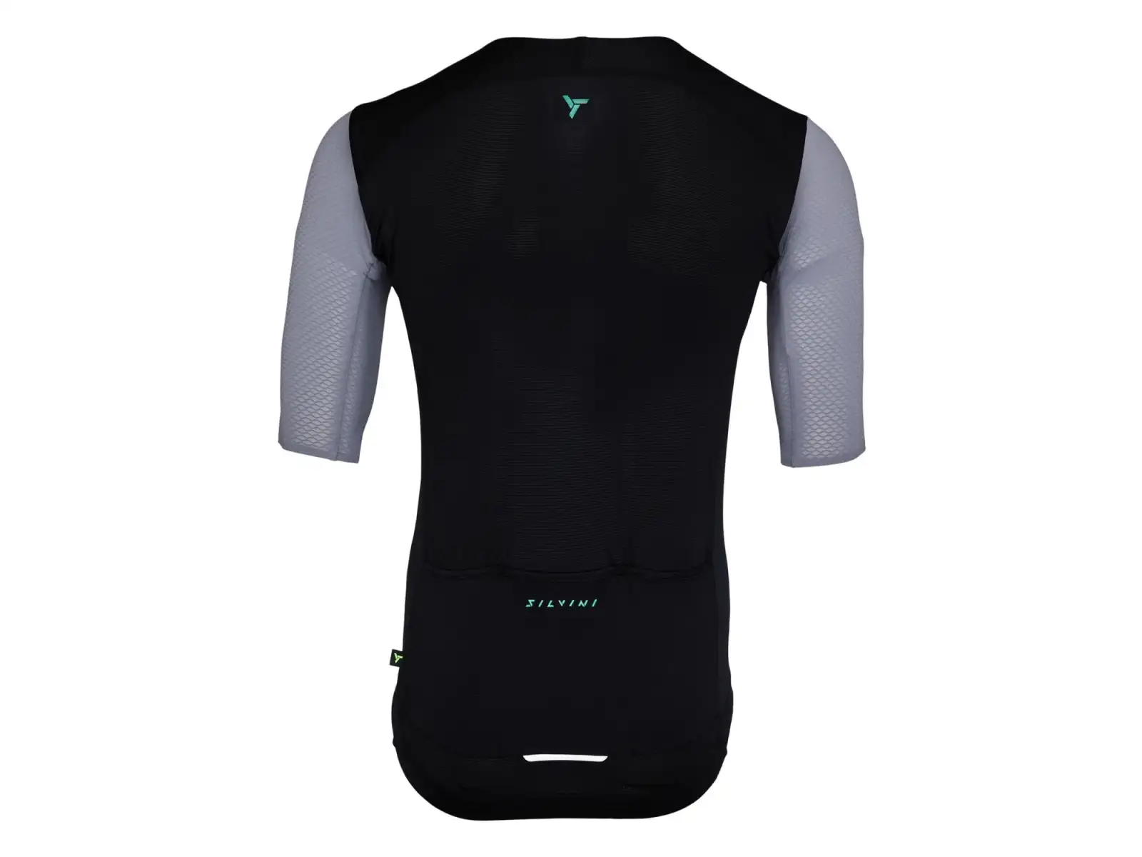 Silvini Auronzo pánský dres krátký rukáv Black/Ocean