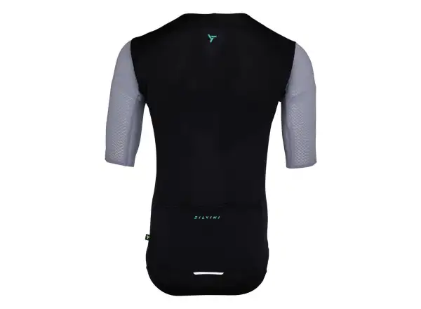 Silvini Auronzo pánský dres krátký rukáv Black/Ocean