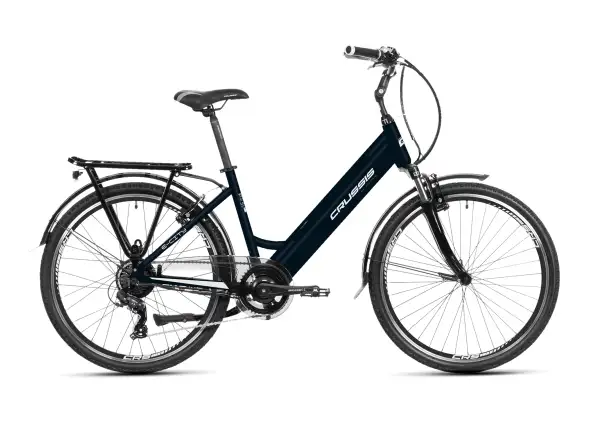 Crussis e-City 1.20 (459 Wh) nízkonástupové městské elektrokolo černé