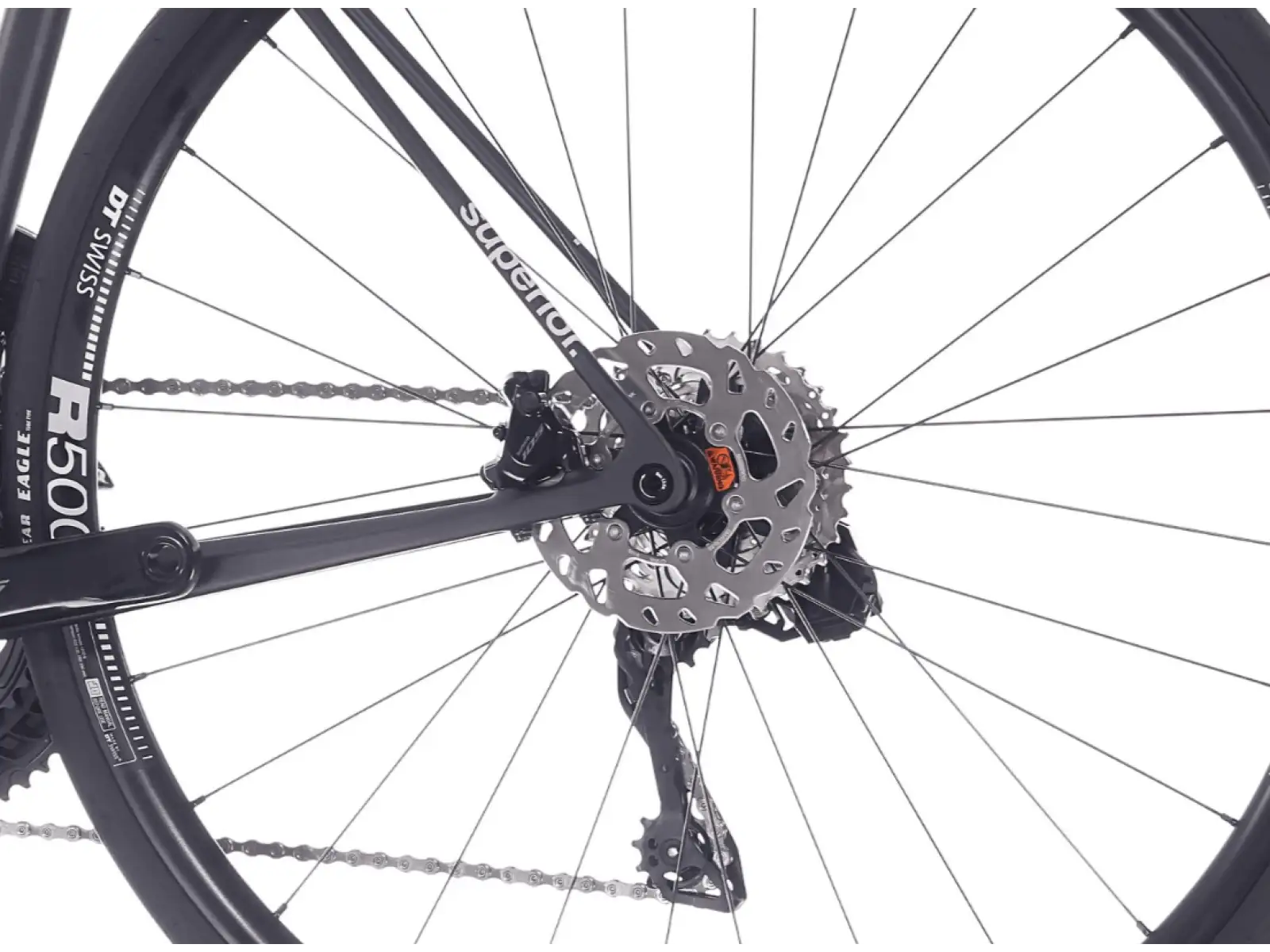 Superior RR 9.5 silniční kolo Matte Carbon / White