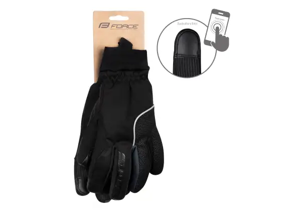 Force ARCTIC PRO zimní rukavice černá