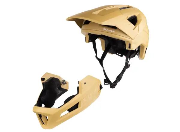 Force Venom downhill přilba hnědá