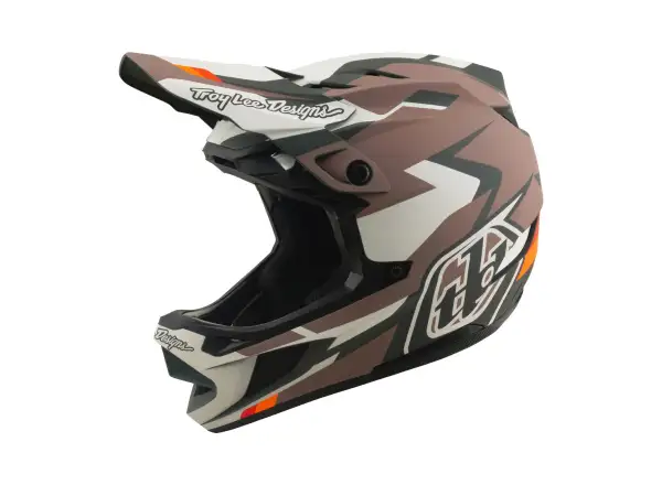 Troy Lee Designs D4 Polyacrylite MIPS přilba Roamer Clay
