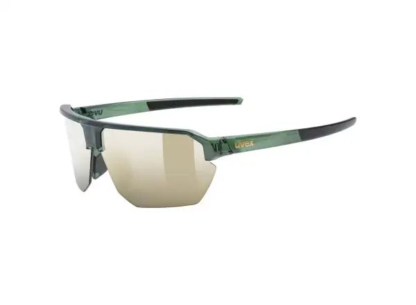 Uvex Vectiv Set sluneční brýle Olive Transparent/Mirror Gold