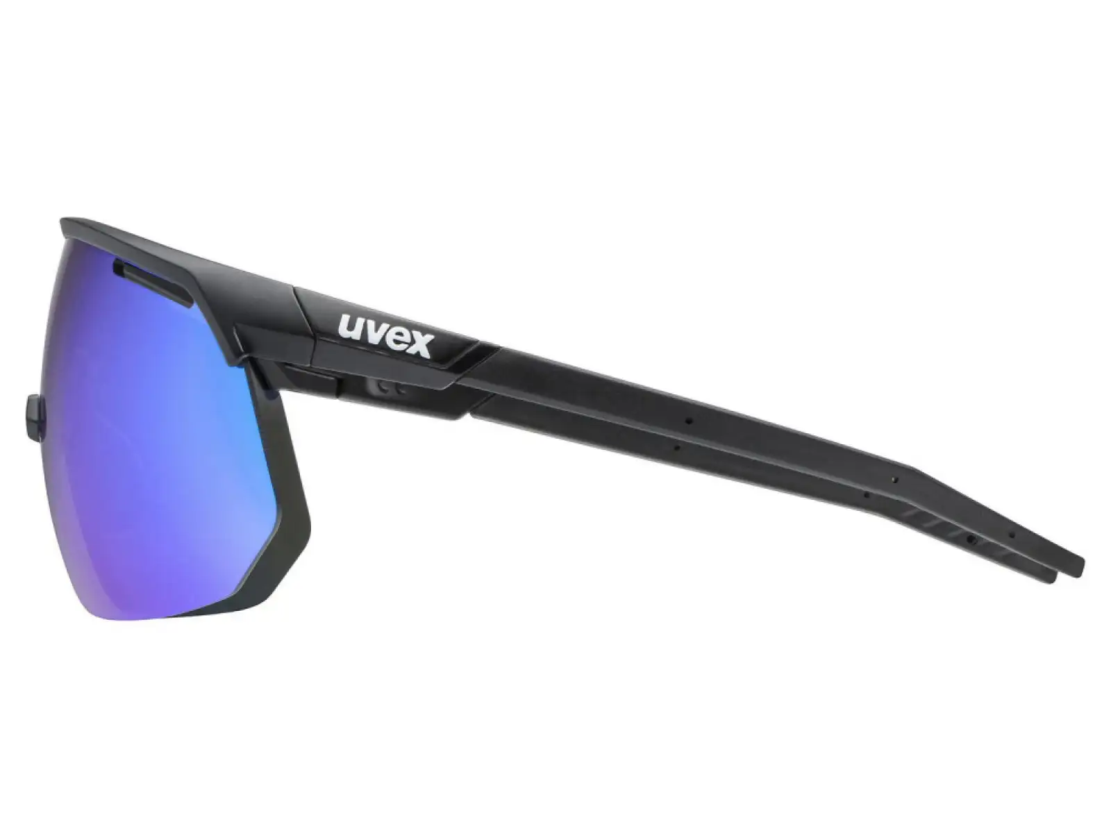 Uvex Pace One brýle Black Matt/Mirror Blue