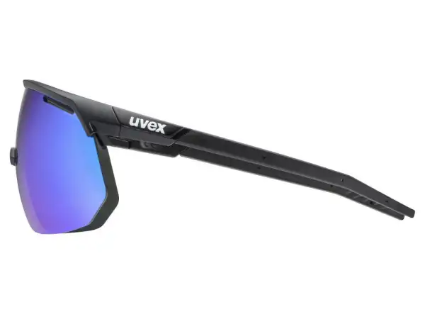 Uvex Pace One brýle Black Matt/Mirror Blue