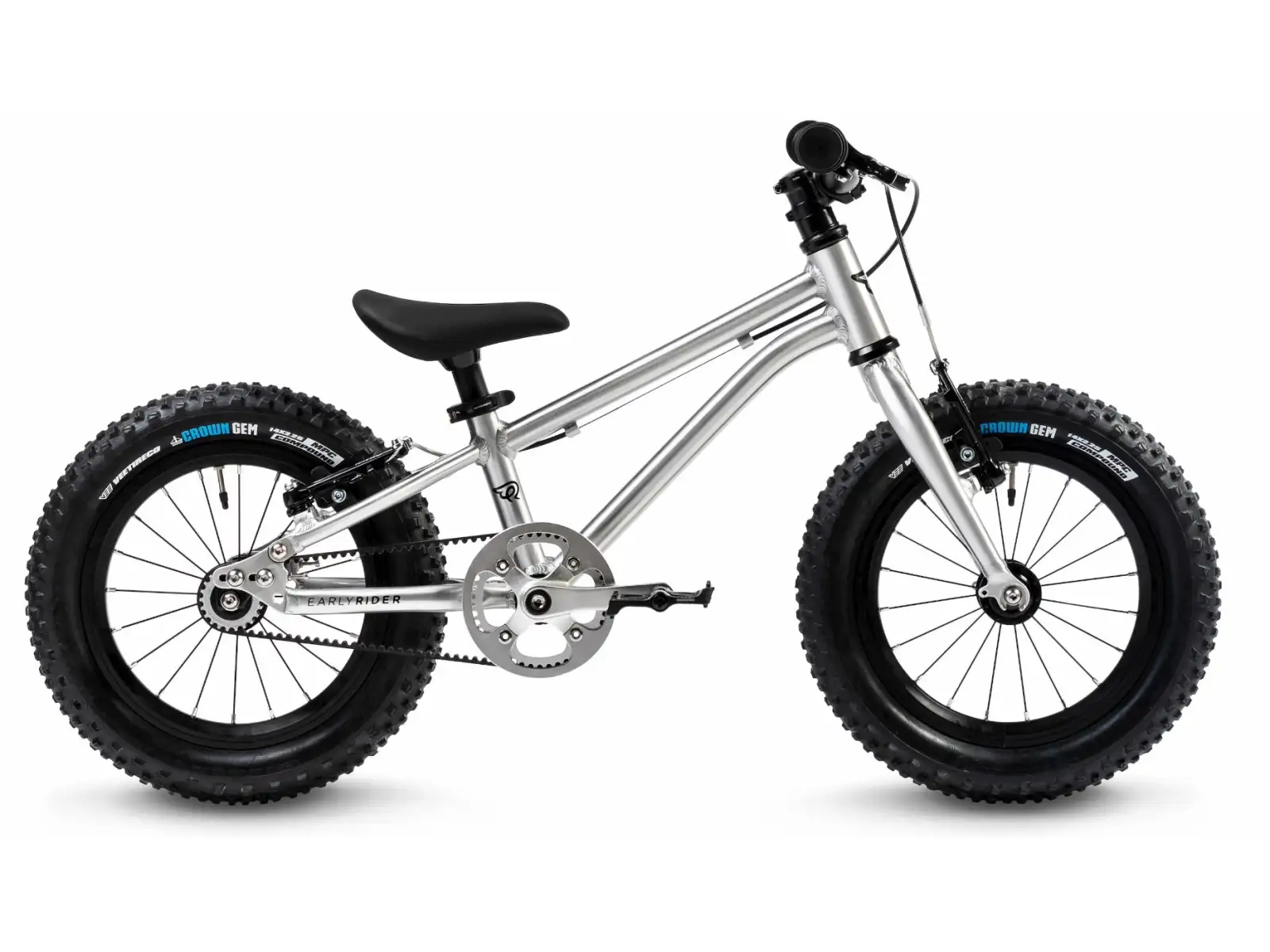 Early Rider Seeker 14 dětské kolo Brushed Aluminium
