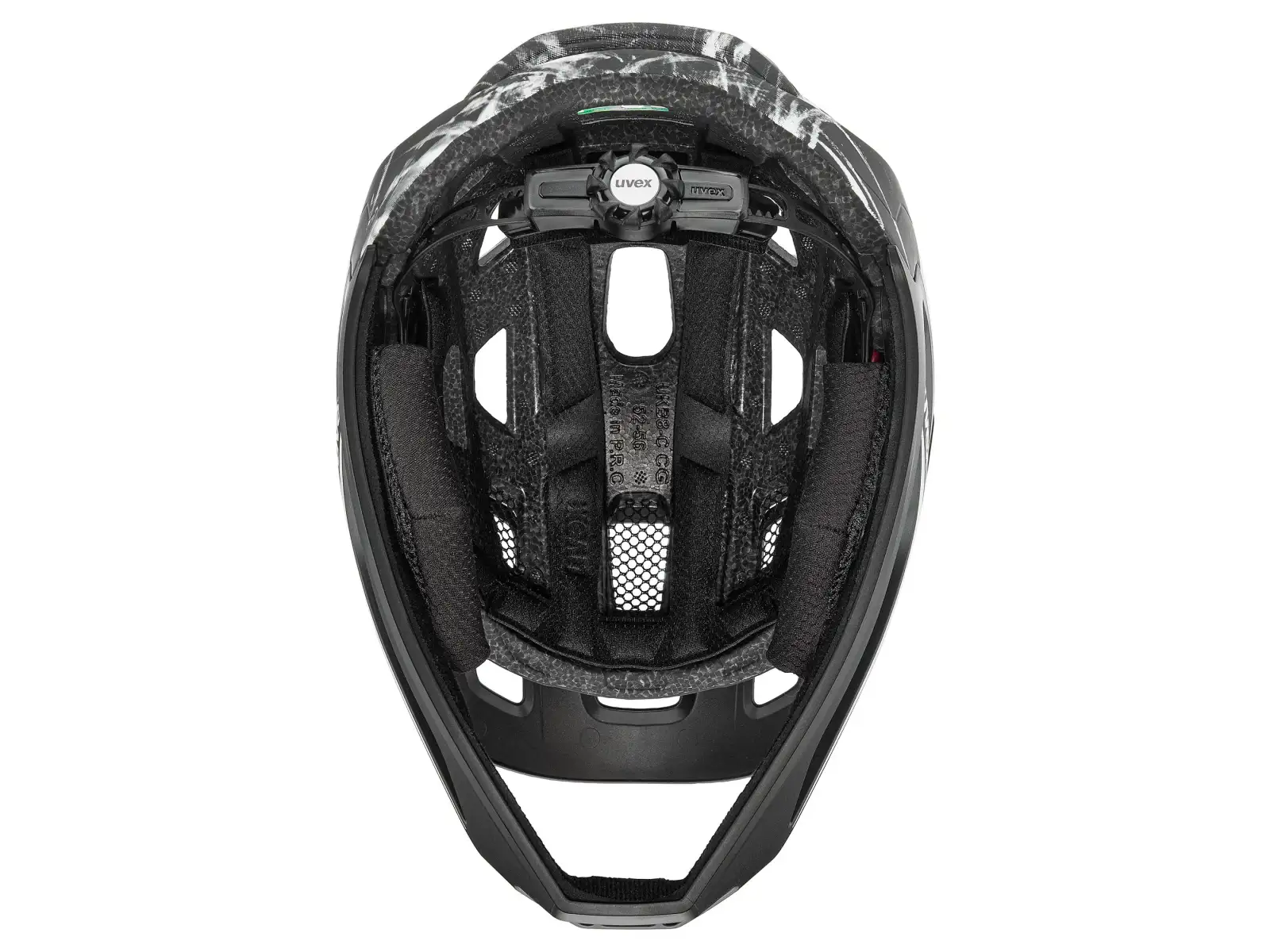 Uvex React JR Fullface MTB přilba White Matt