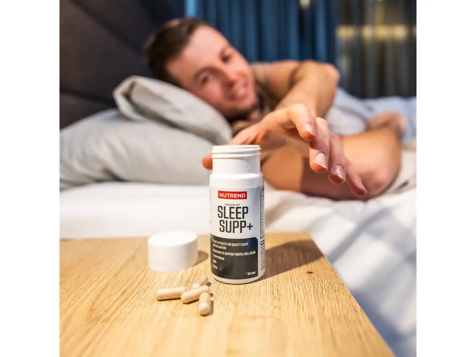 Nutrend Sleep Supp+ podpora spánku 90 kapslí