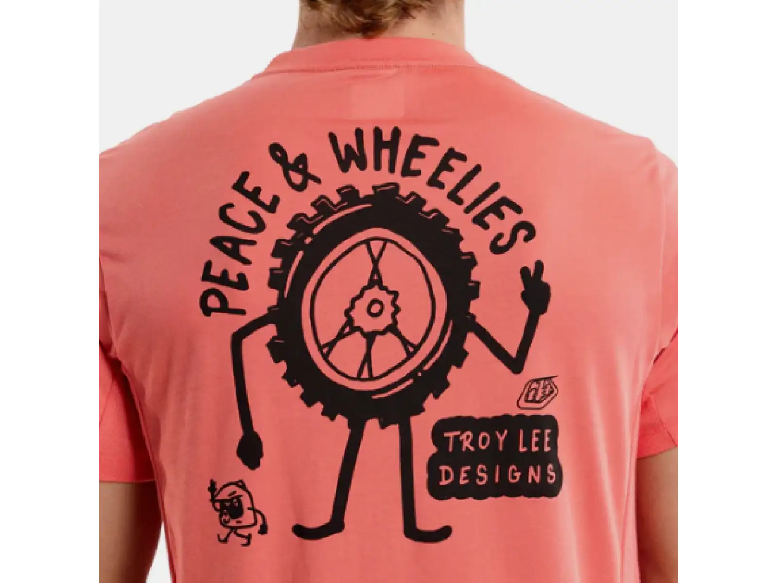Troy Lee Designs Skyline Ride Tee pánský dres krátký rukáv P&W Melon