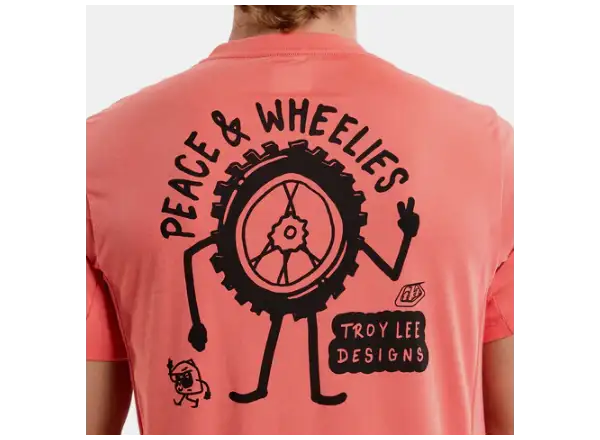 Troy Lee Designs Skyline Ride Tee pánský dres krátký rukáv P&W Melon
