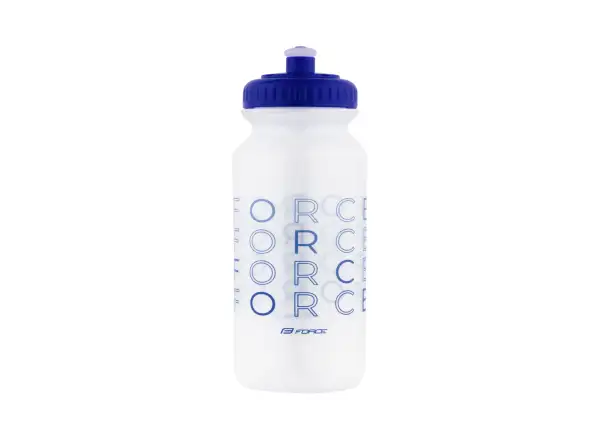 Force Enjoy cyklistická láhev 500 ml transparentní/modrá