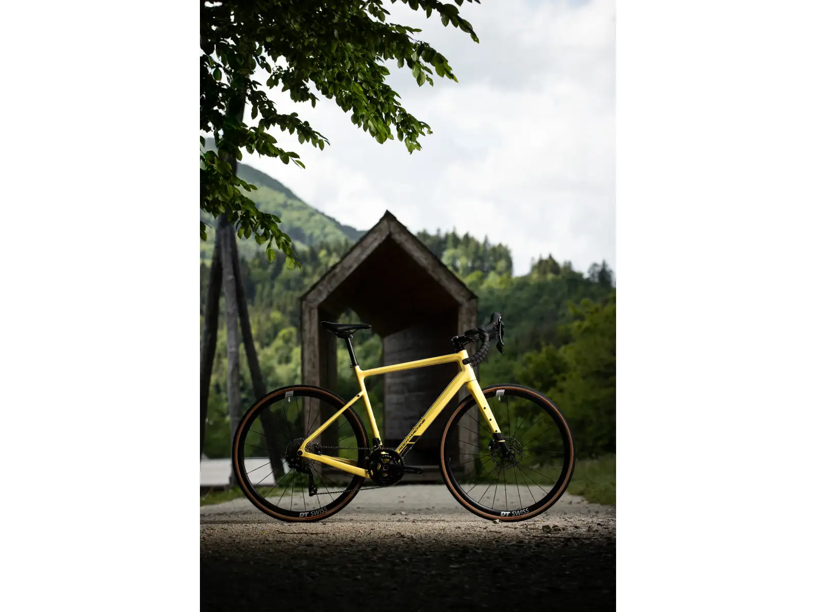 Rock Machine Lukk CR 60 gravel kolo Gloss Sulfur Yellow