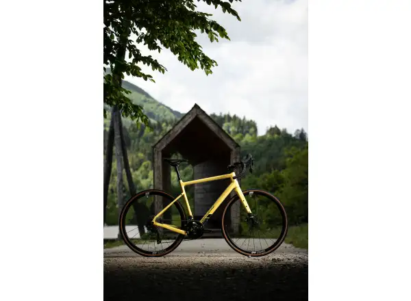 Rock Machine Lukk CR 60 gravel kolo Gloss Sulfur Yellow