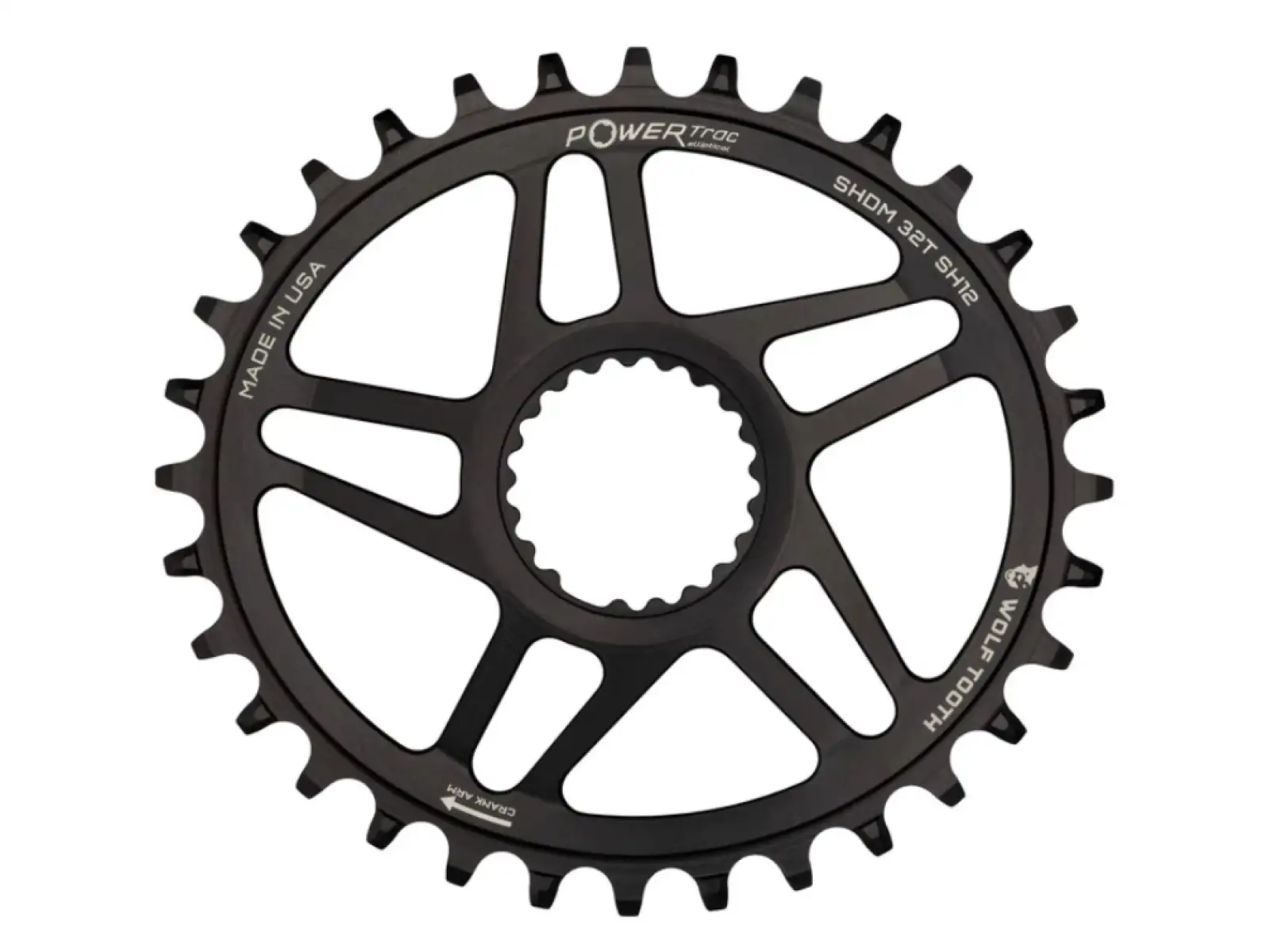 Wolf Tooth Elliptical oválný převodník Shimano Boost  12 sp.