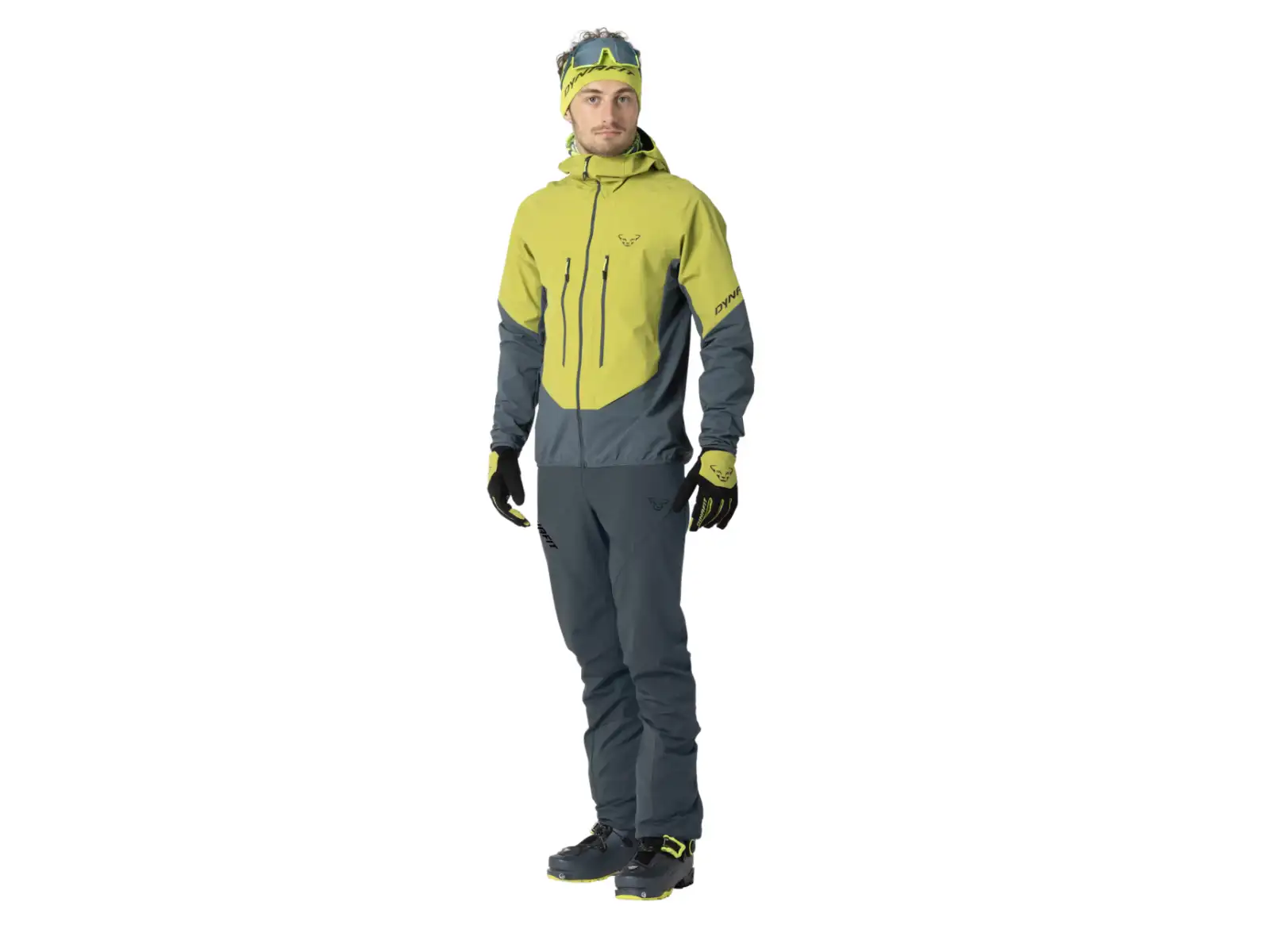 Dynafit Blacklight Softshell pánská bunda Golden Lime