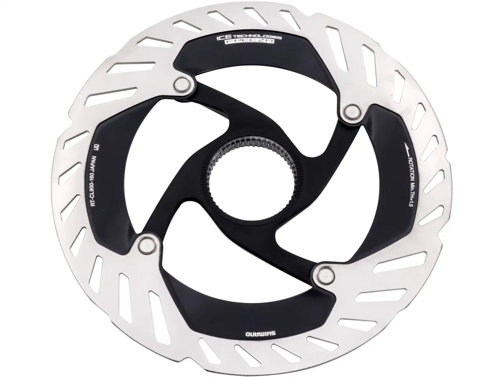 Shimano RT-CL900 brzdový kotouč 203 mm, center lock, Ice Tech, vnější lock ring