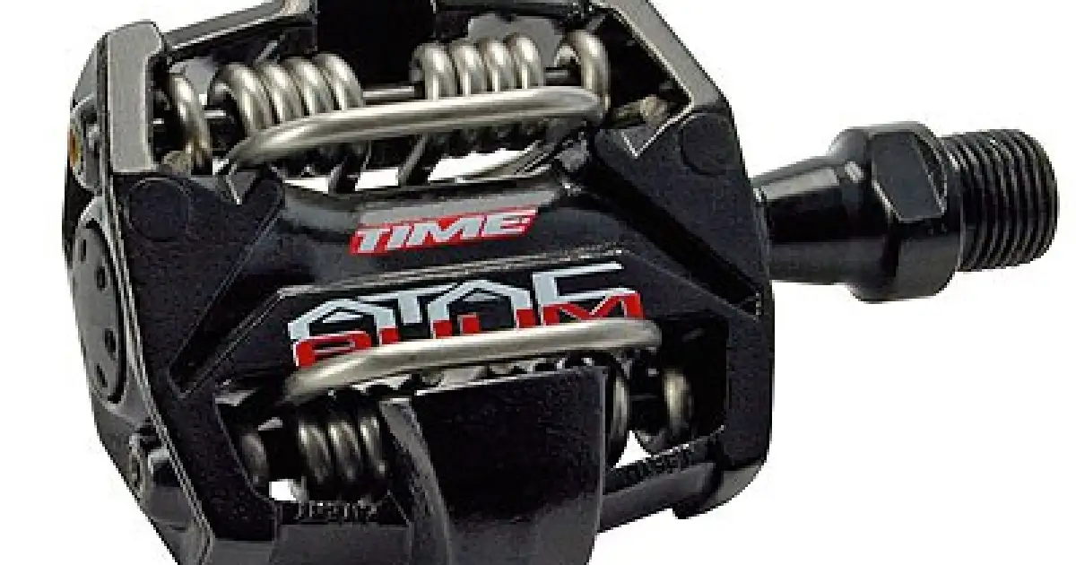 Pédales Automatiques TIME ATAC Alium - VTT Vintage - Noir - Axe 9/16