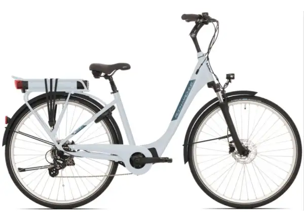 Rock Machine Cityride e200 SD městské elektrokolo Ice Flow/Dark Blue