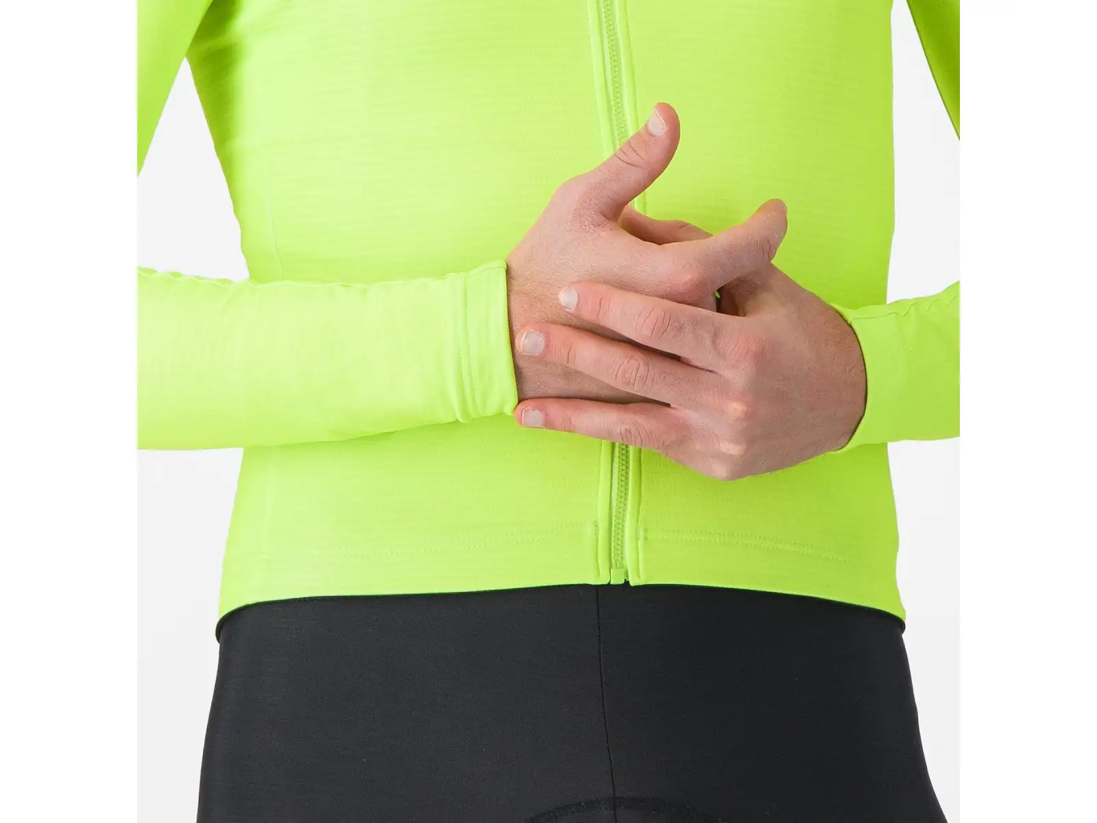 Castelli Puro 4 Jersey pánský dres Electric Lime