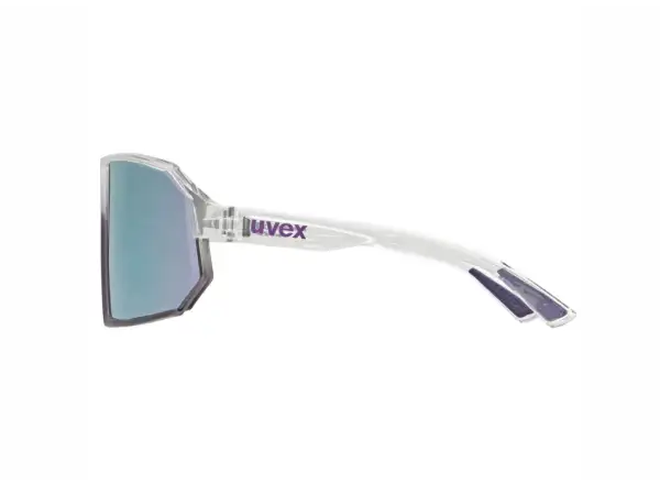 Uvex Sportstyle 237 brýle Clear/Met Purple/Mirror Lavender