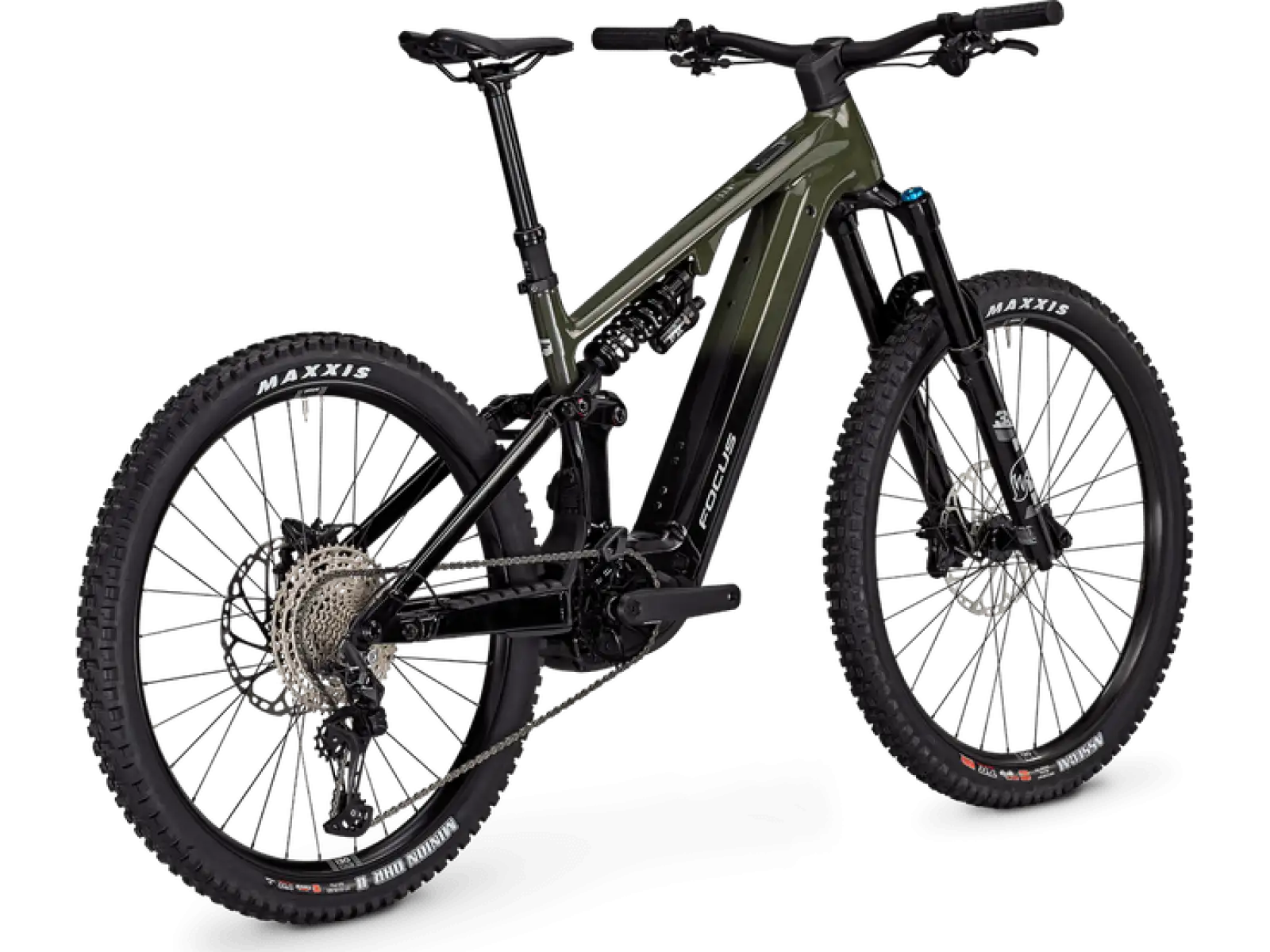 Focus SAM2 6.8 800 Wh celoodpružené elektrokolo Urbangreen/Magiclack