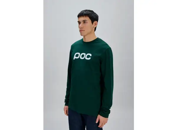 POC L/S Tee triko s dlouhým rukávem Pargasite Green