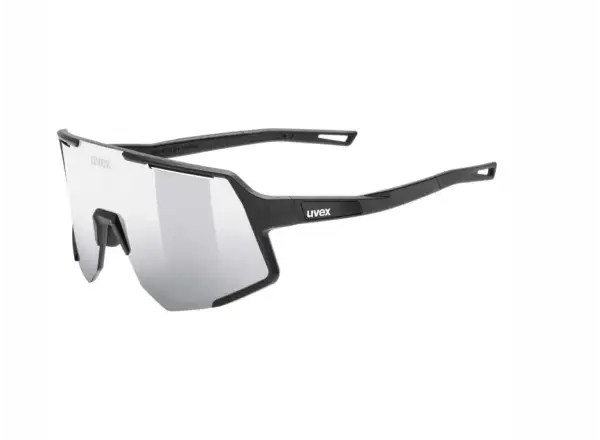 Uvex Sequenze cyklistické brýle Black matt/Mirror Silver